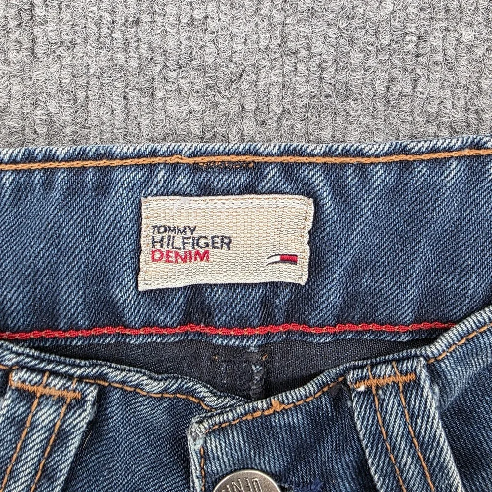 VINTAGE Tommy Hilfiger‎ Sally Jeans Womens 29x30 Blue Bootcut Y2K Low Rise Denim
